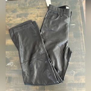 Abercrombie Vegan Leather Pant